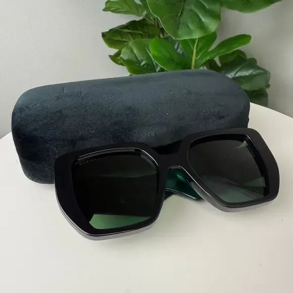 Gucci Eyewear Double G Oversized-frame Sunglasses